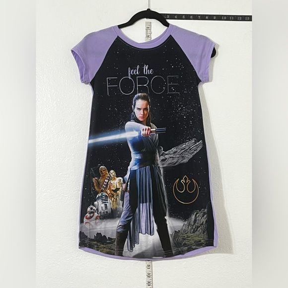 Big Girls‎ Size 12 Star Wars Rey Nightgown - Picture 2 of 10